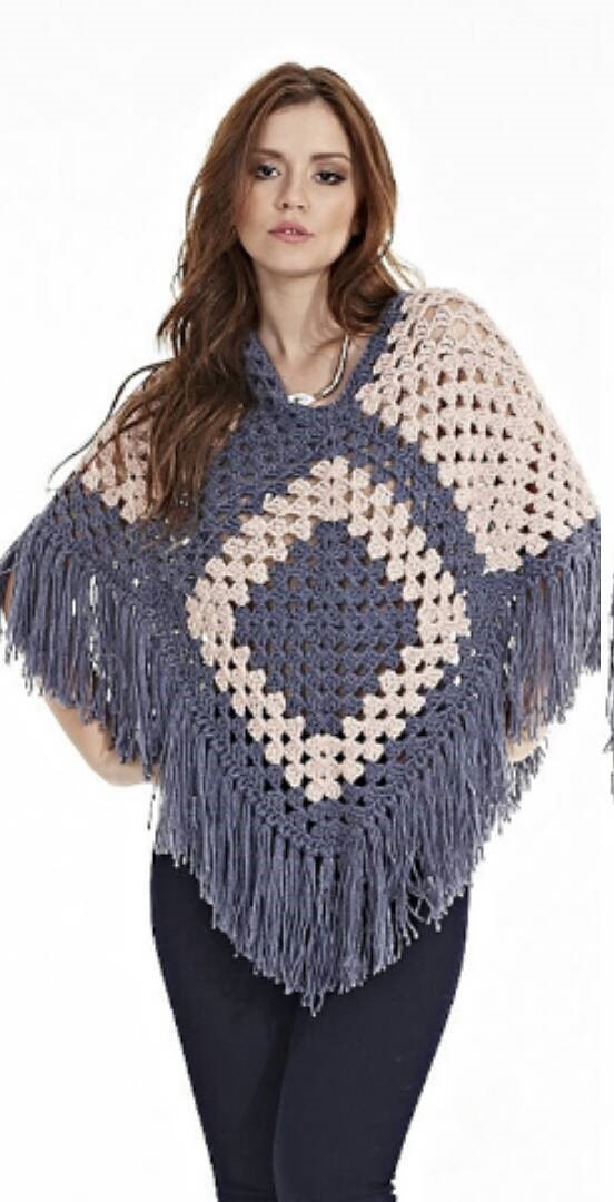 Best And Top Trendy Crochet Poncho Free Patterns
