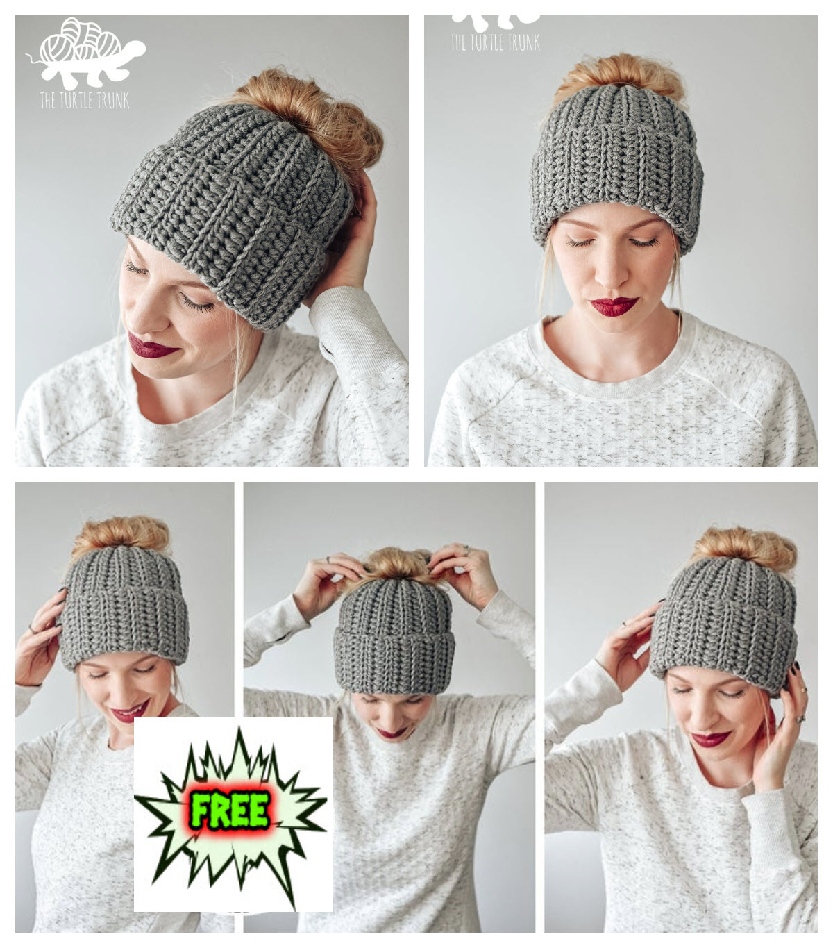 How to Crochet Breezy Ribbed Beanie For Winters