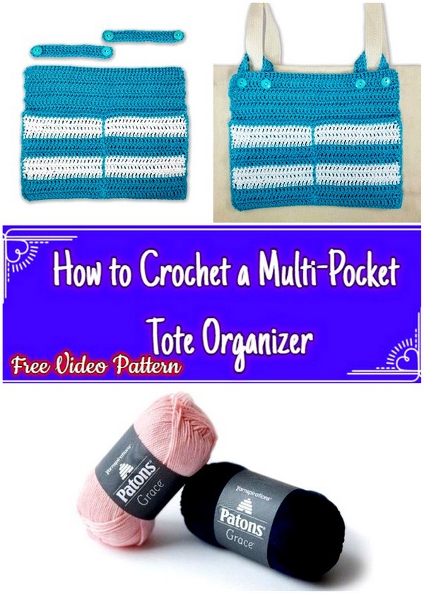  Multi-Pocket Tote Organizer
