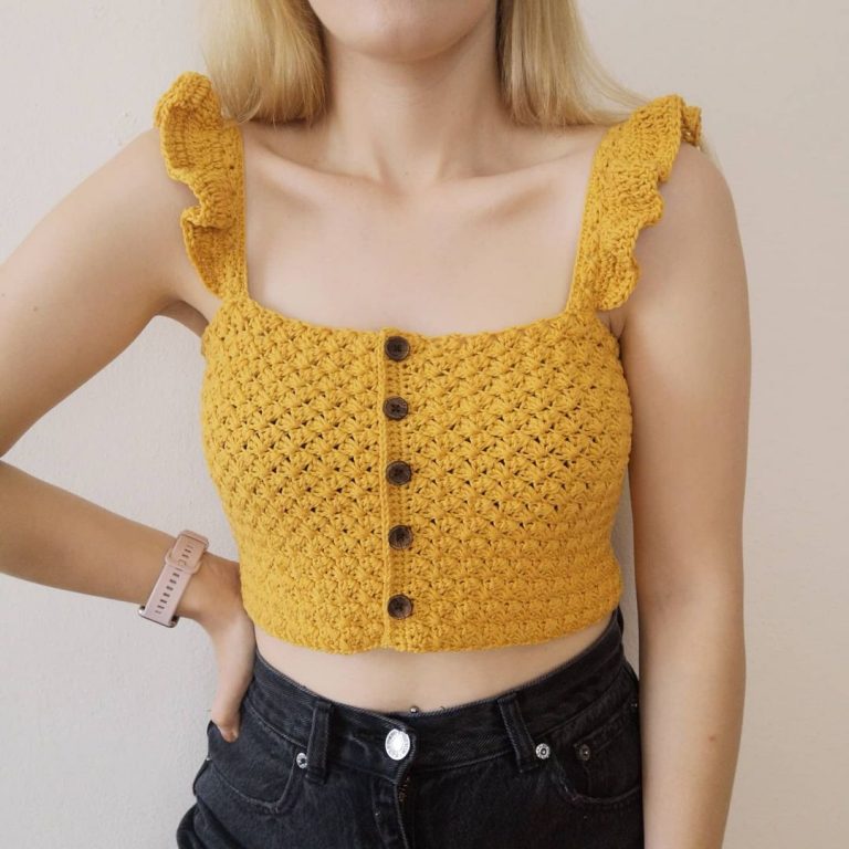 New Look Crochet Tops & Vest for Women Free Pattern