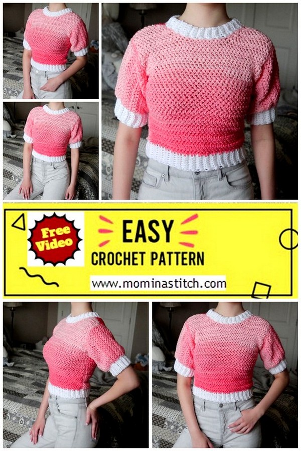 Sweater Free Crochet Pattern