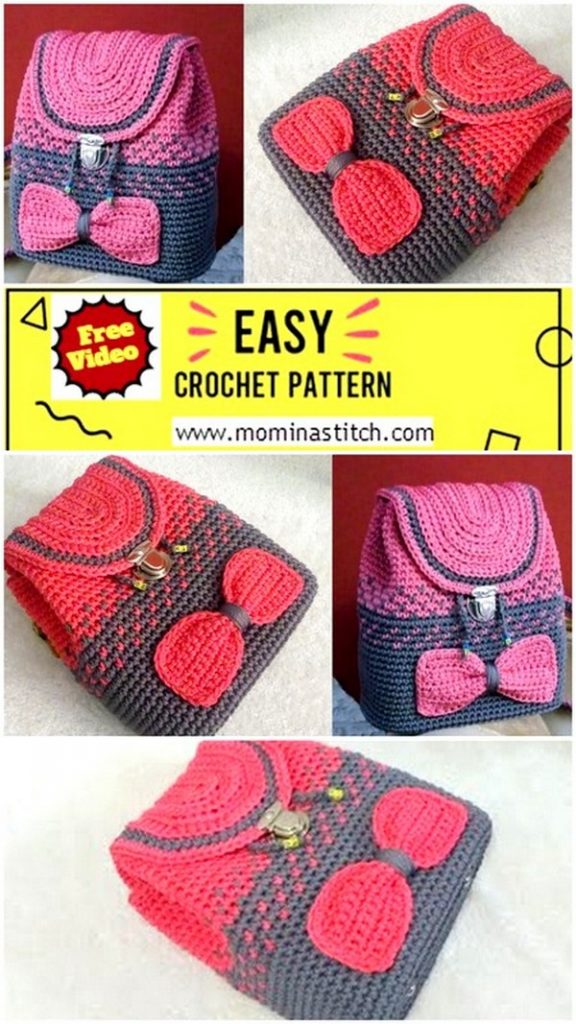 We love making crochet bags