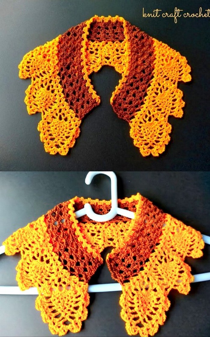 How To Crochet A Simple Collar