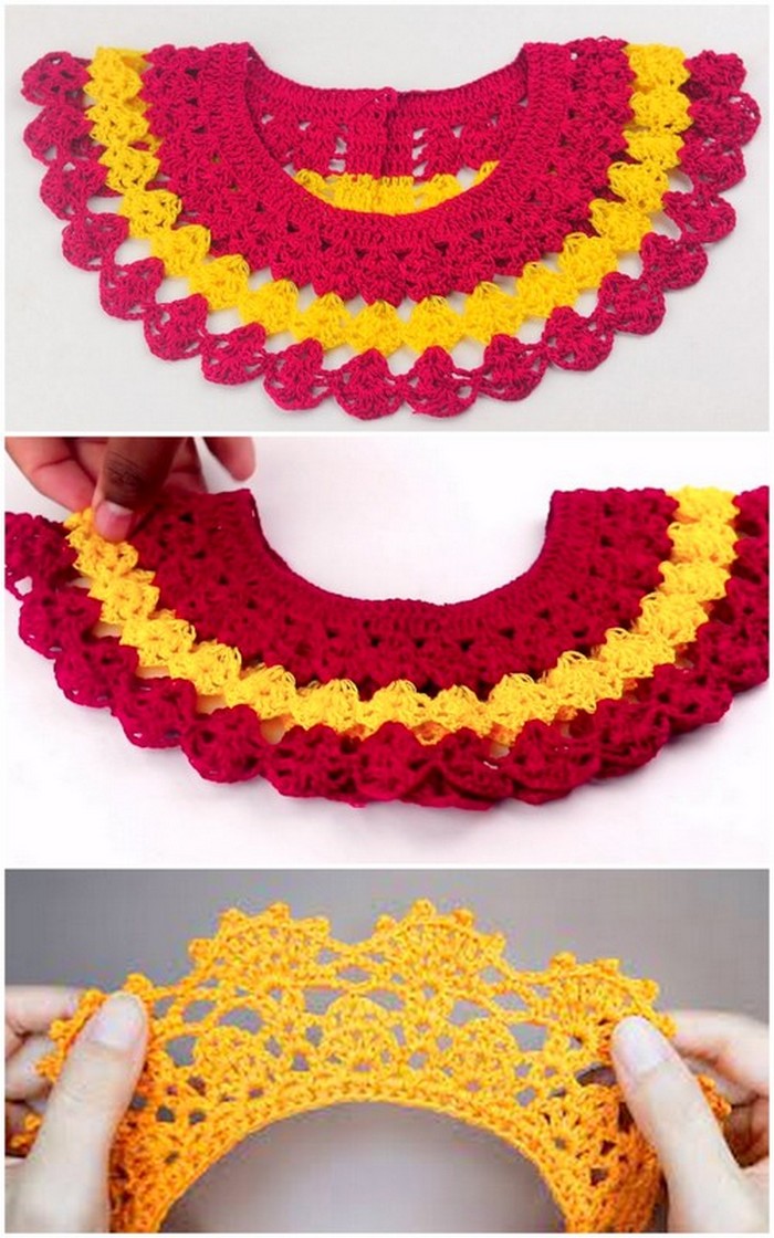 How To Crochet A Simple Collar