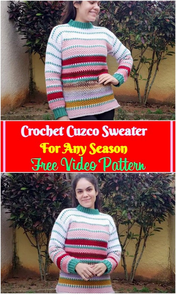 Crochet Cuzco Sweater For Any Season