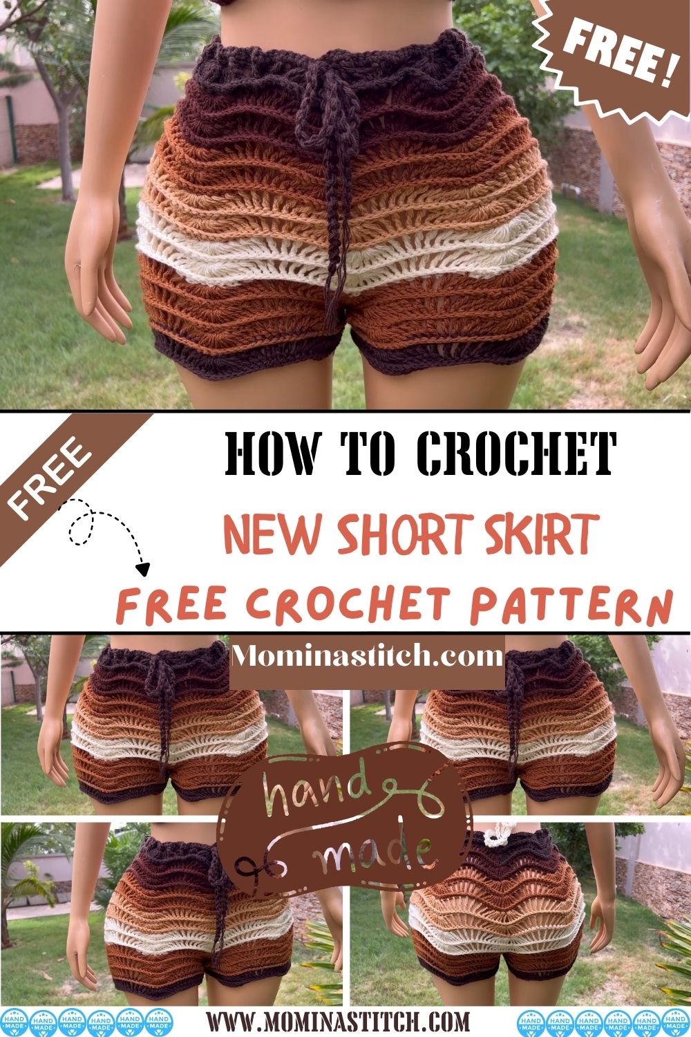 How to Crochet Unique Skirt Shorts Pattern Ideas