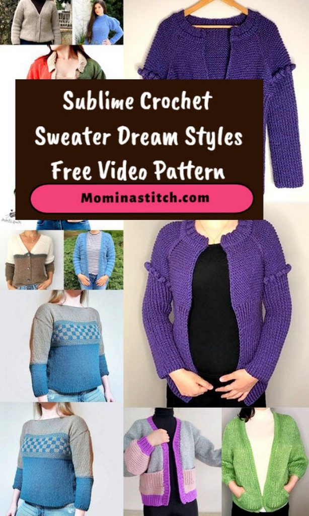 Sublime Crochet Patterns Sublime Crochet Sweater Dream Styles