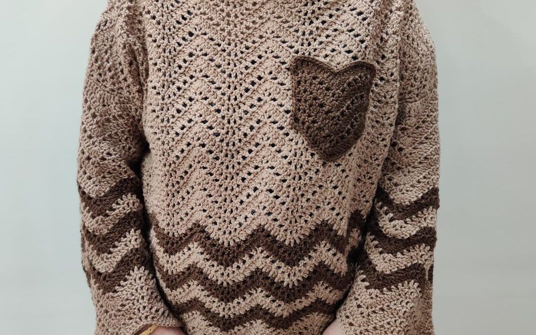 Bewitching Free Christmas Crochet Sweater Pattern