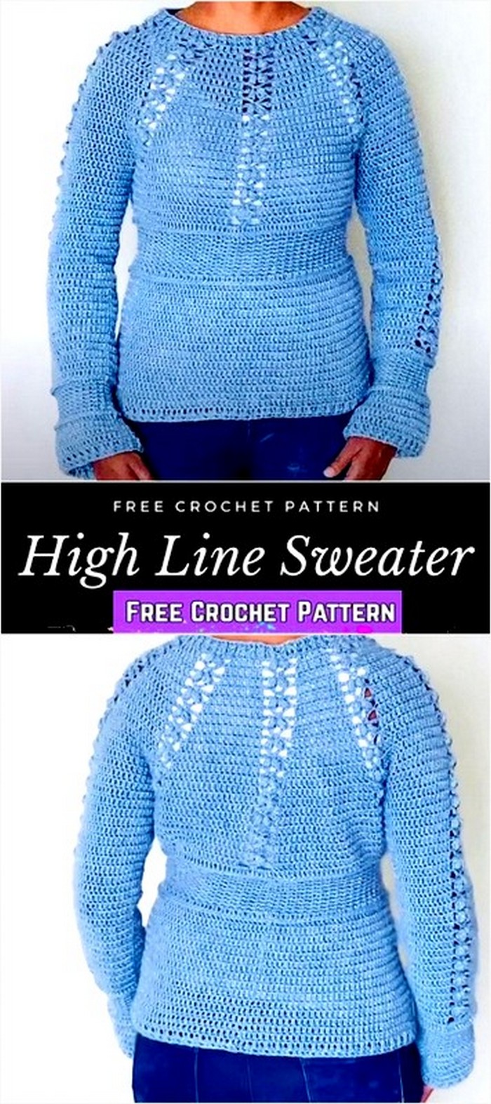 High Line Sweater Free Crochet Pattern