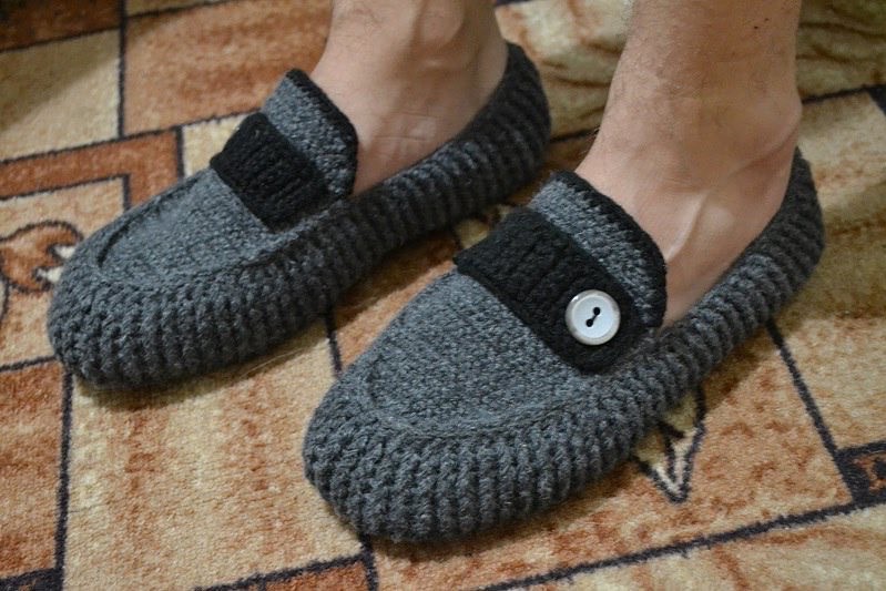 Relaxed Crochet Slippers Shoe & Flip Flop Free Pattern