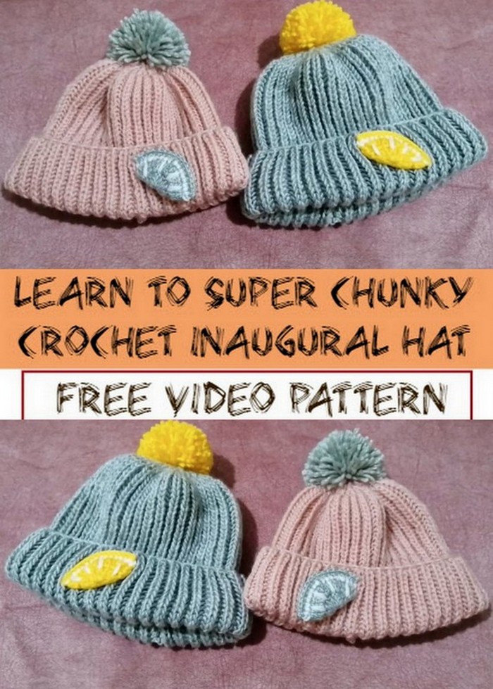 Learn To Super Chunky Crochet Inaugural hat
