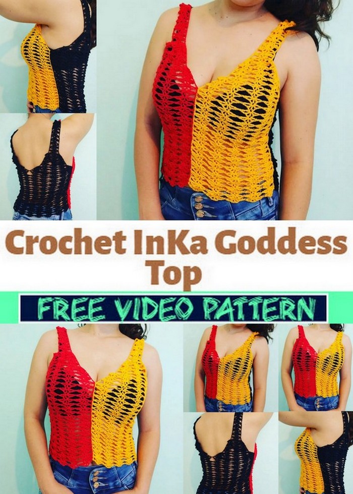 Crochet InKa Goddess Top