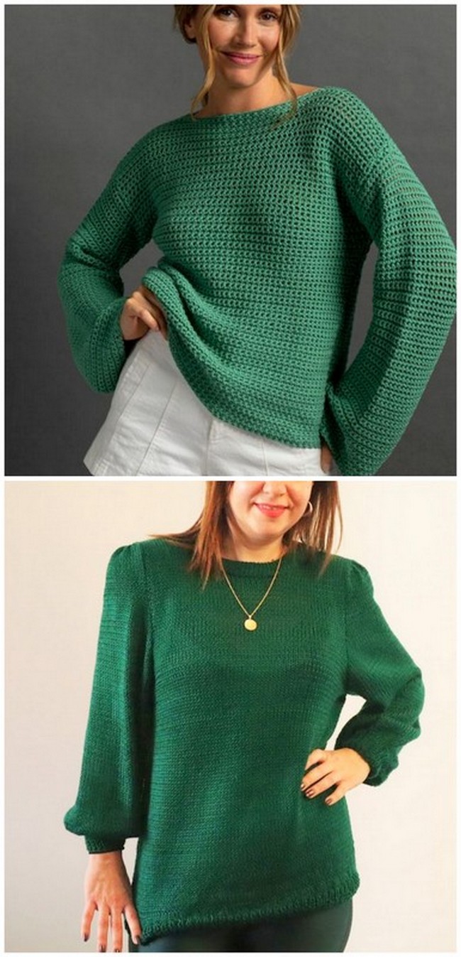 Chunky Raglan Sweater Pattern