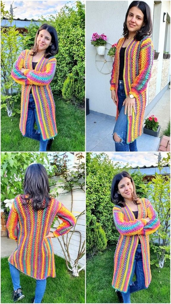 Sublime Crochet Patterns Soft and Sublime Crochet Mosaic Cardigan Patterns