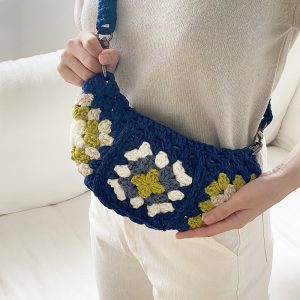 Waist Crochet Crossbody Bum Bag Free Patterns