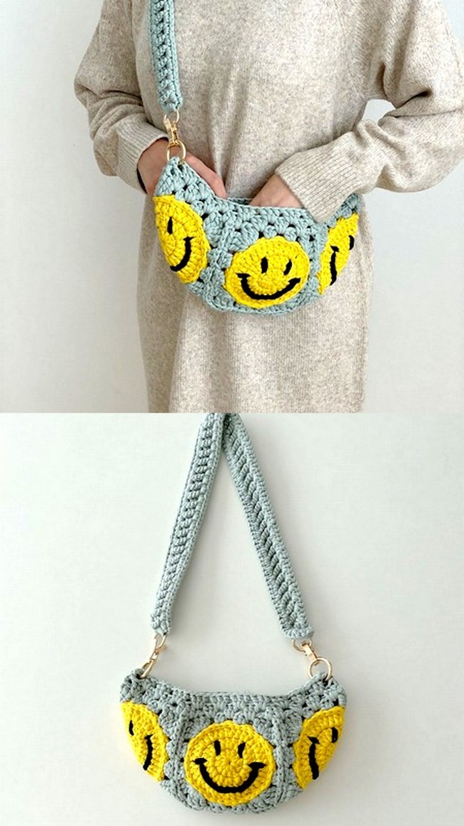 Smiley Face Fanny Pack Pattern