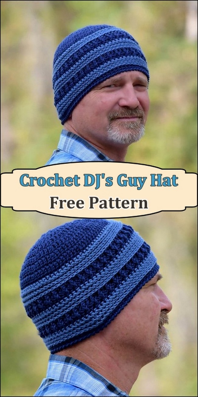 Crochet DJ's Guy Hat Free Pattern