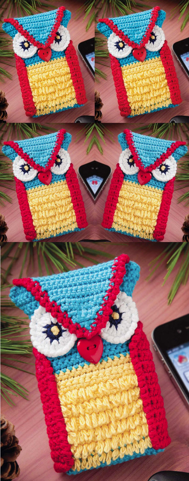 Woodsy Owl Phone Case Free Crochet Patterns 