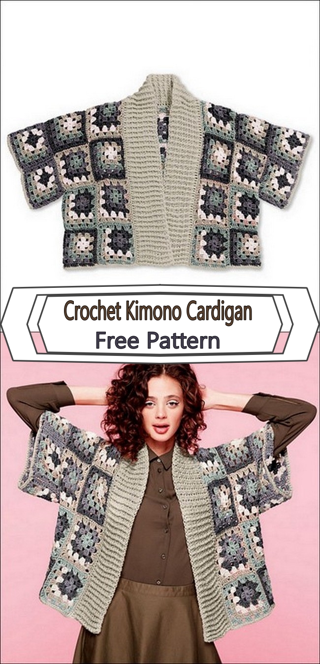 Crochet Kimono Cardigan Free Pattern