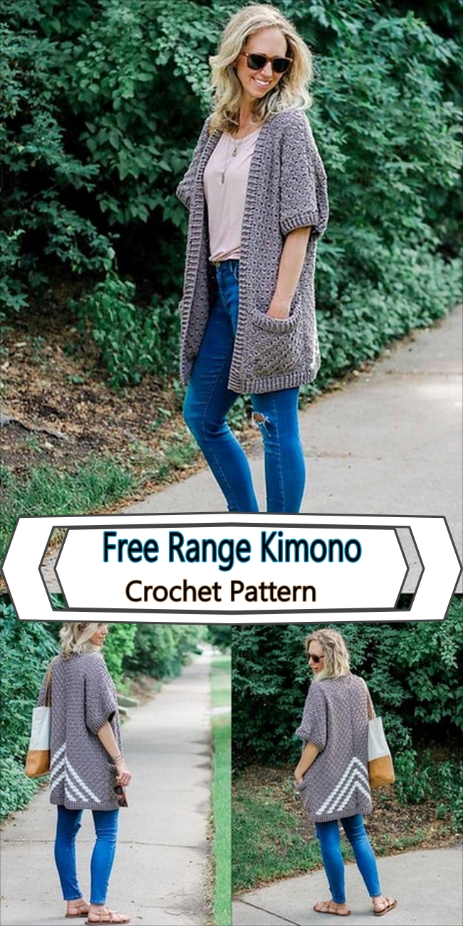Free Range Kimono Crochet Pattern