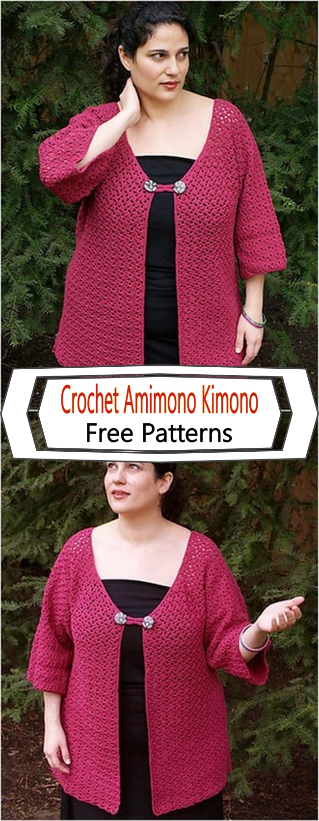 Crochet Amimono Kimono Free Patterns