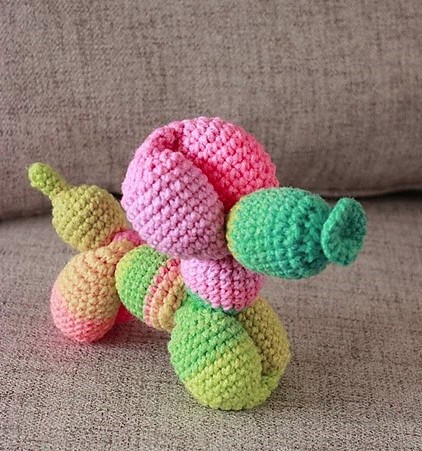 Alluring Crochet Balloon Dog Patterns and Tutorials