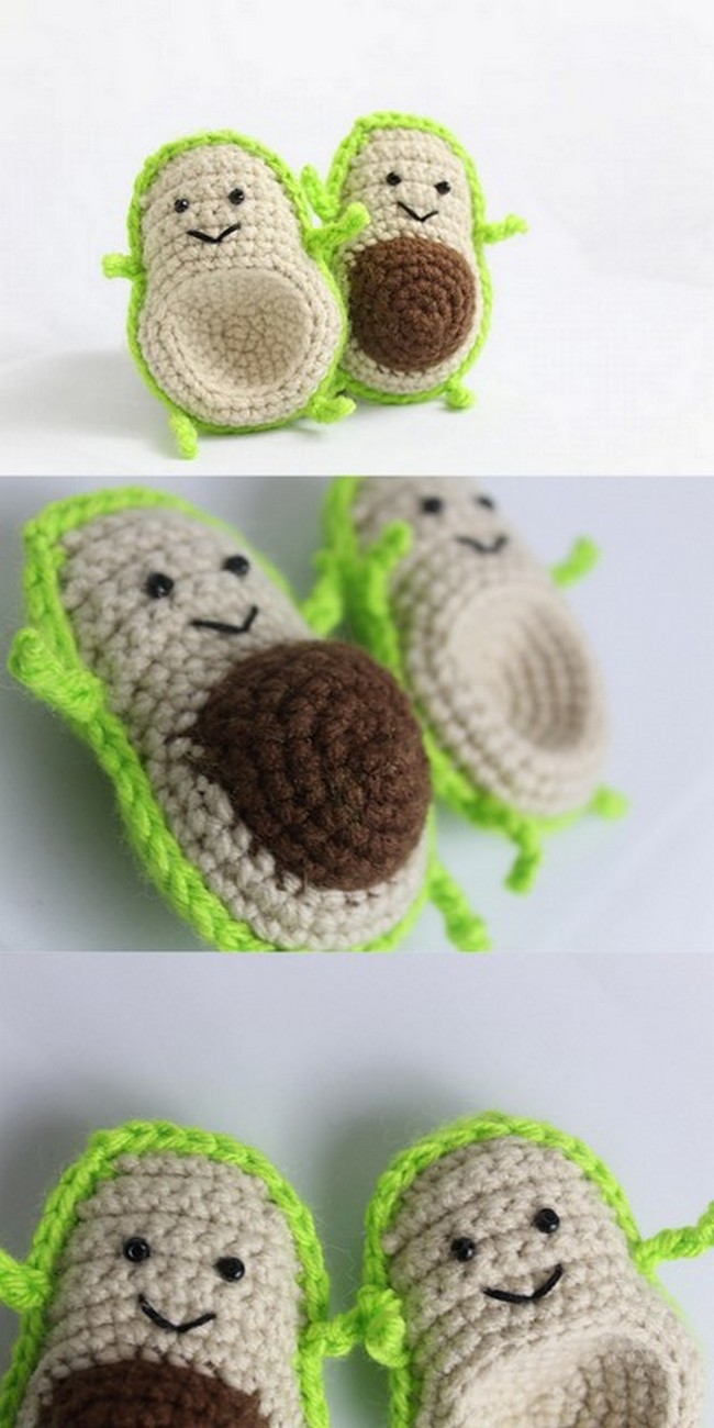 Crochet Avocado Food Friends Safety 