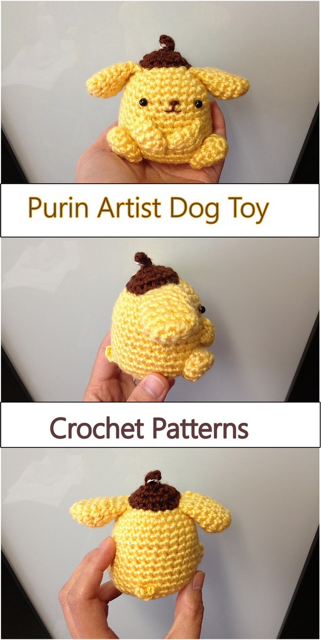 Purin Artist Dog Toy