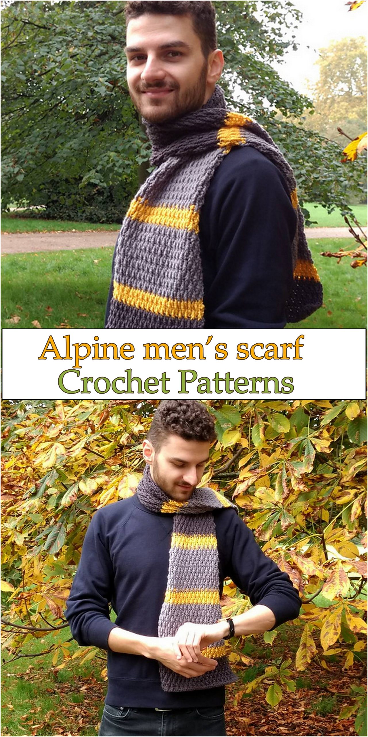 Alpine men’s scarf