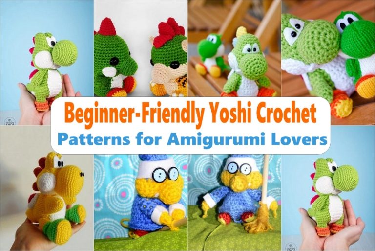 Beginner-Friendly Crochet Yoshi Patterns for Amigurumi Lovers