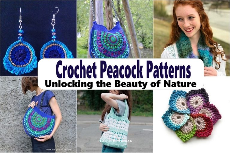 Crochet Peacock Patterns Unlocking the Beauty of Nature