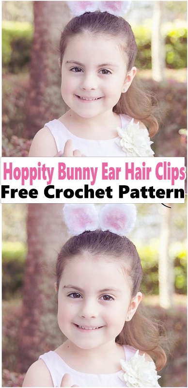 Hoppity Bunny Ear Hair Clips