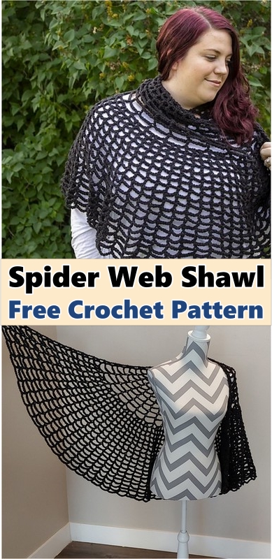 Spider Web Shawl