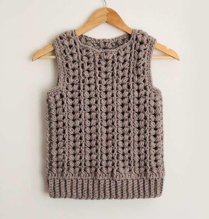 Crochet Vest and Cardi Twin Set for All Seasons