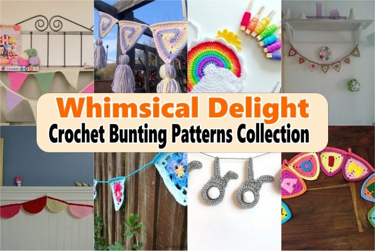 Whimsical Delight Crochet Bunting Patterns Collection