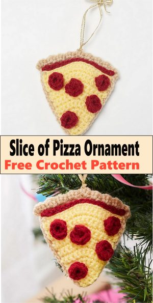 Slice of Pizza Ornament