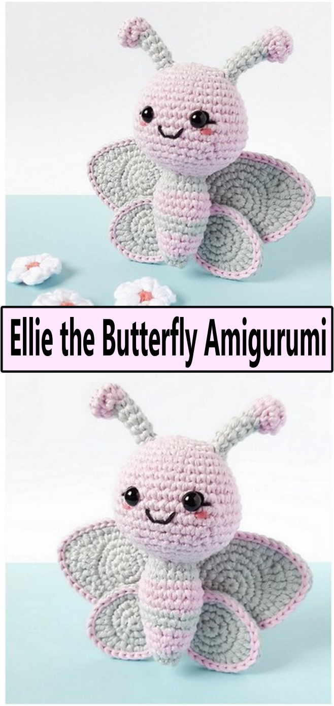 Ellie the Butterfly Amigurumi