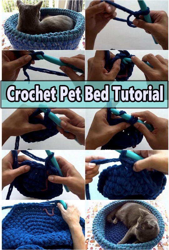Crochet Pet Bed Tutorial