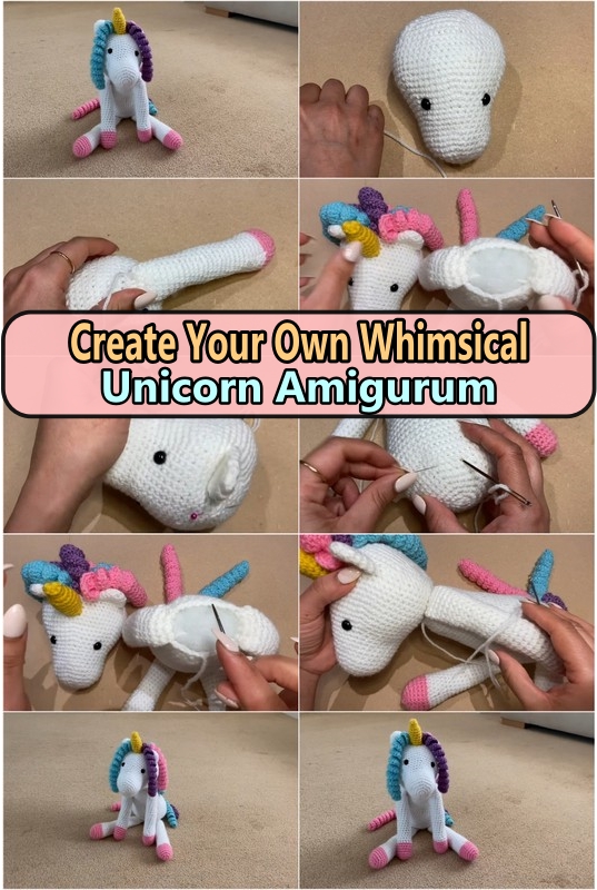 Create Your Own Whimsical Unicorn Amigurum