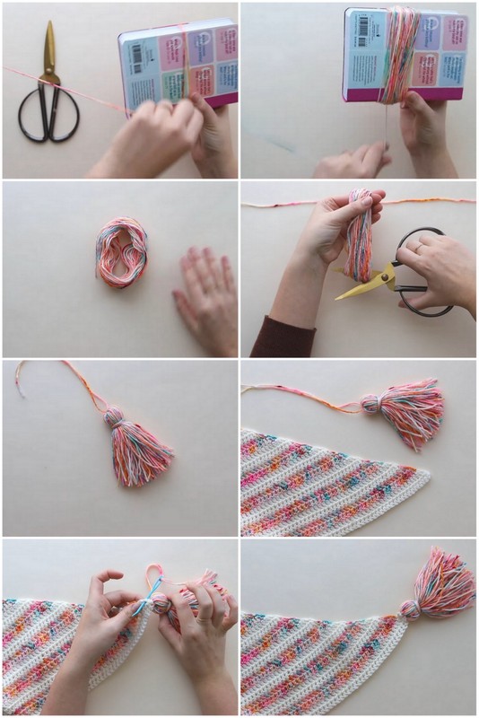 How to make a yarn TASSEle