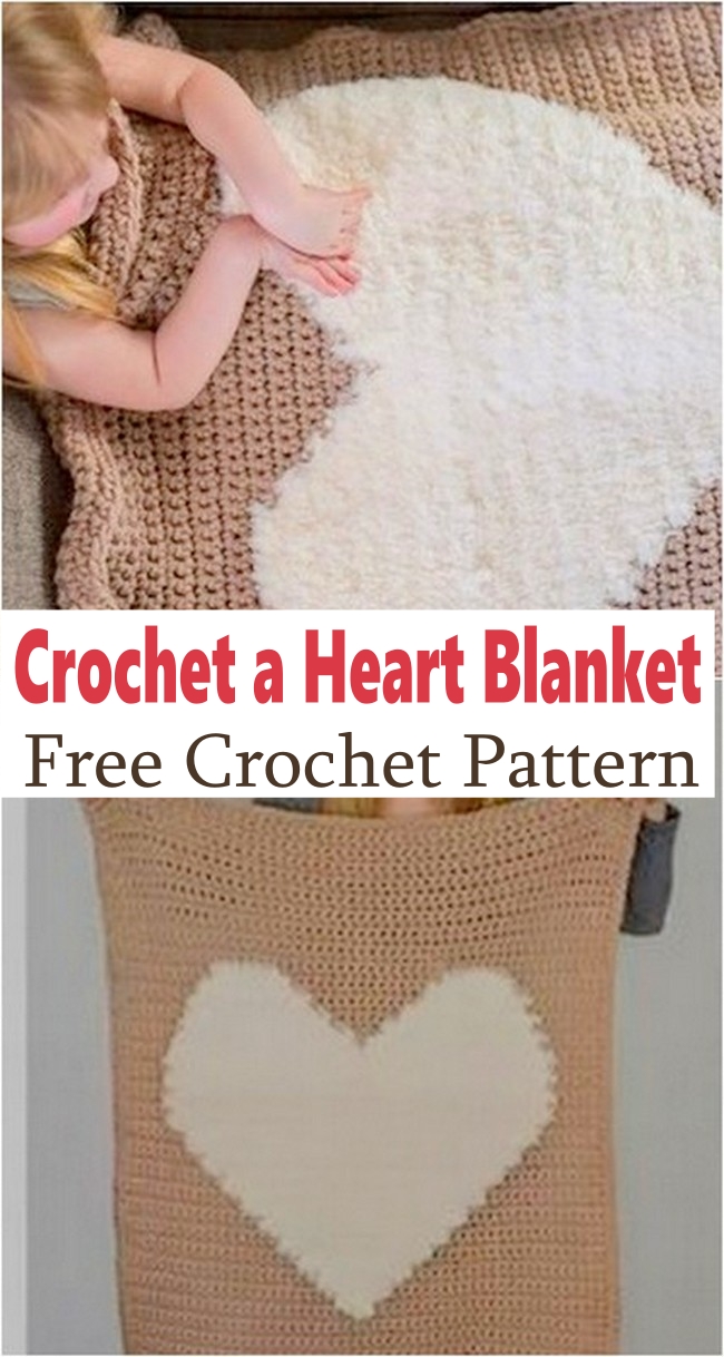 Crochet a Heart Blanket