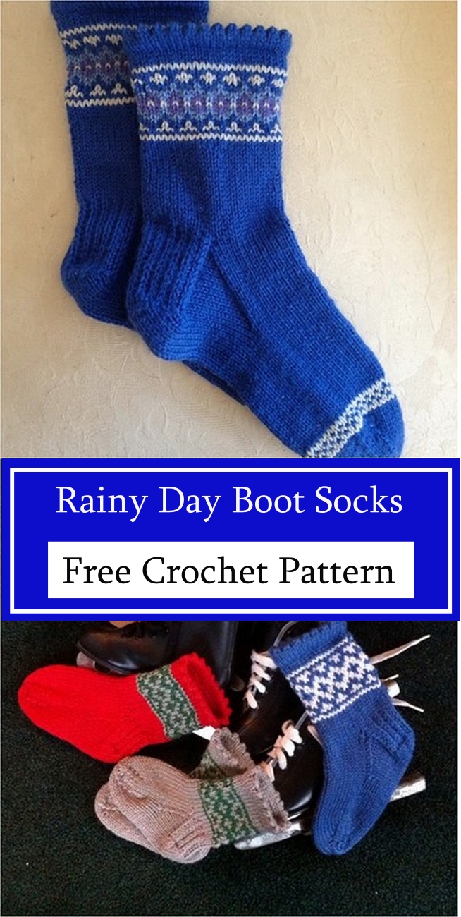 Rainy Day Boot Socks