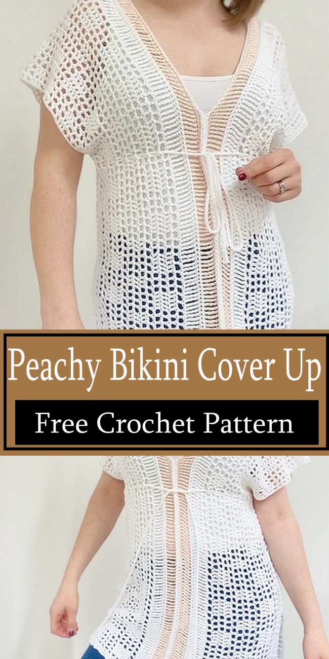 Peachy Bikini Cover Up