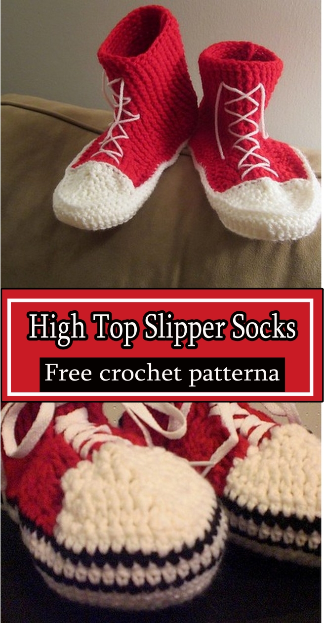 High Top Slipper Socks