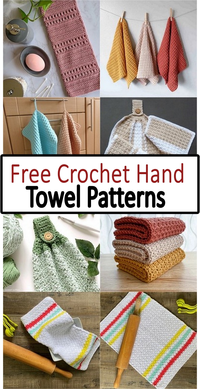 Free Crochet Hand Towel Patterns