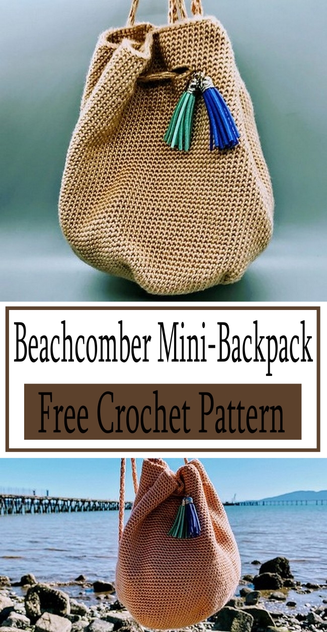 Mini Crochet Backpack Pattern