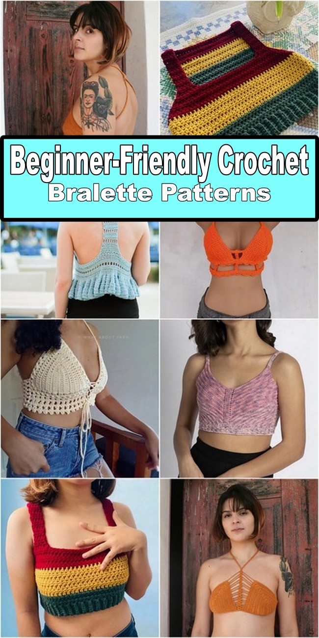 Beginner-Friendly Crochet Bralette Patterns