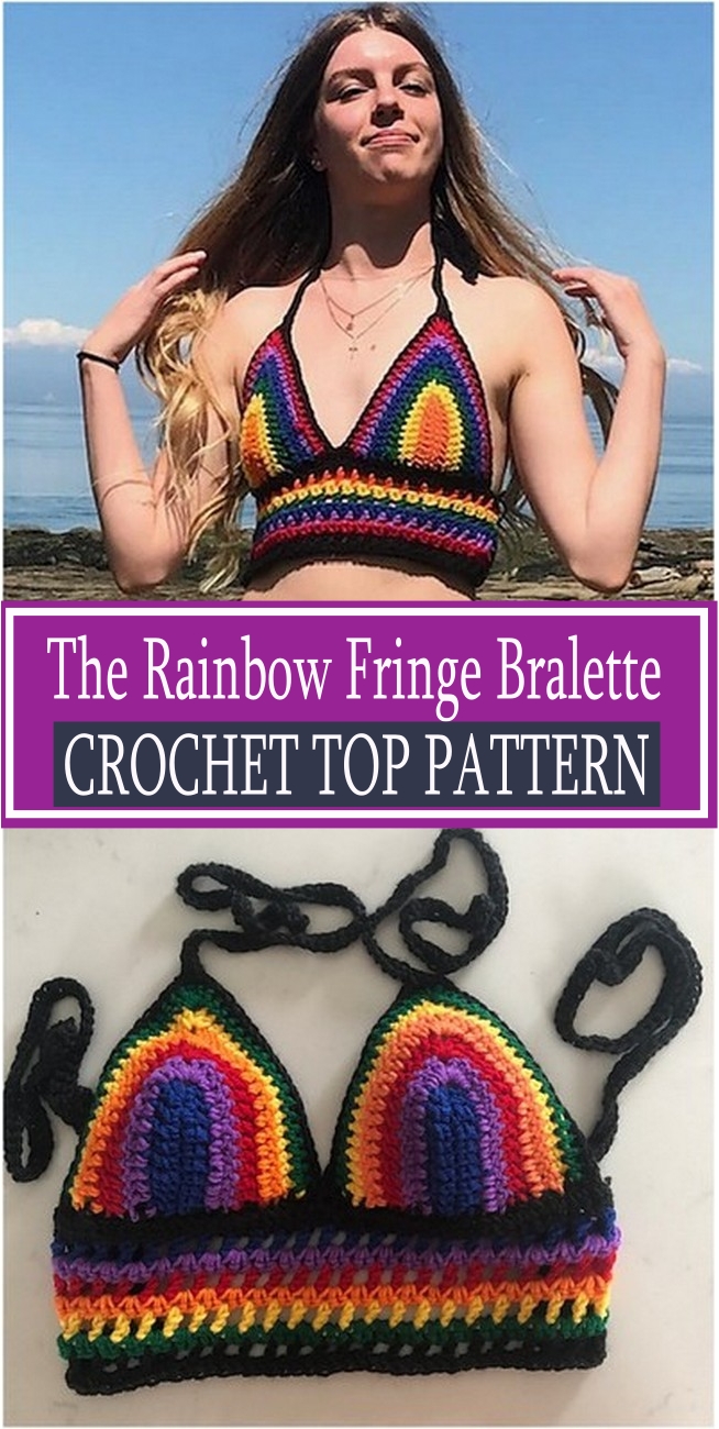 The Rainbow Fringe Bralette