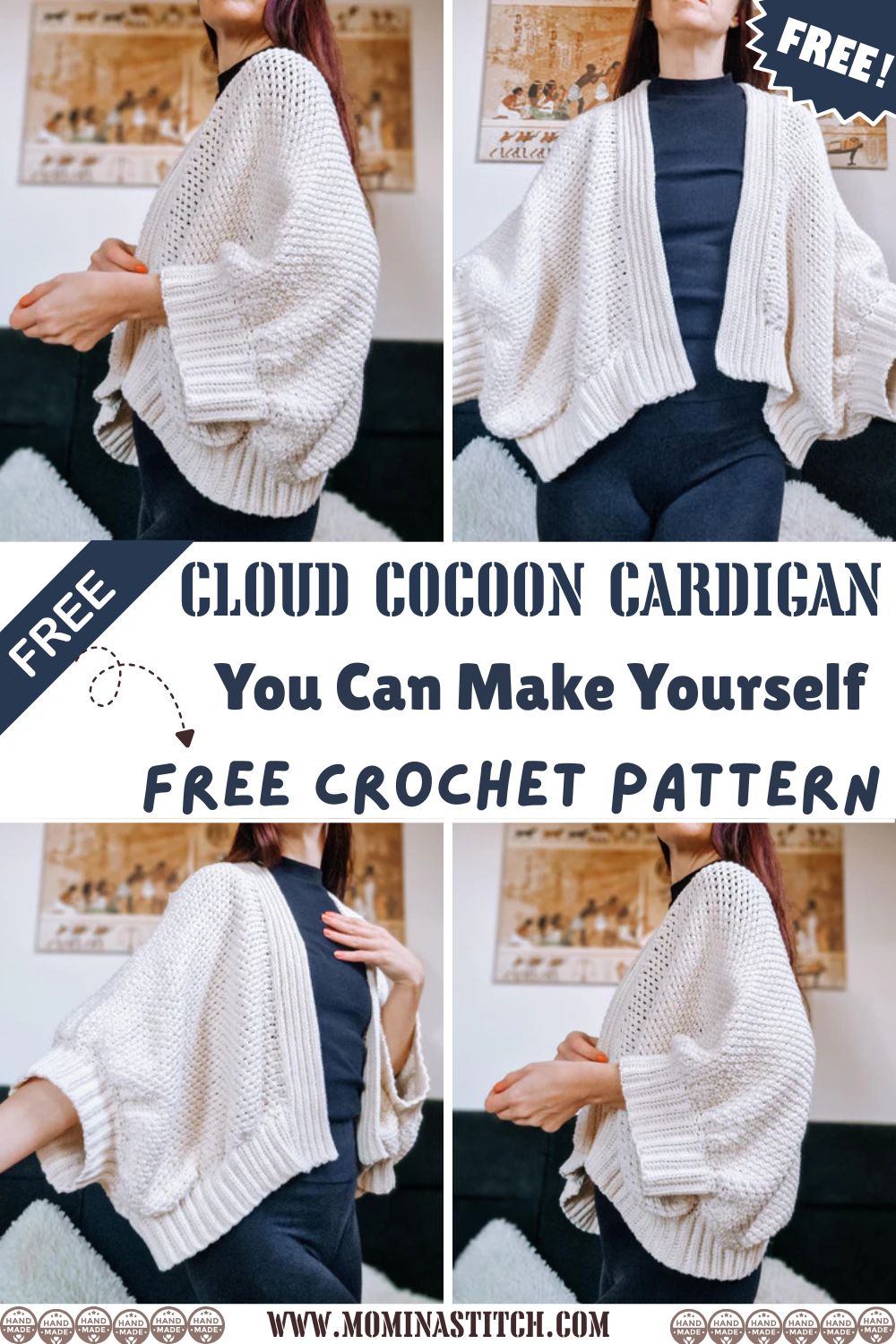 How to Crochet Cloud Cocoon Cardigan You Can Make Yourself