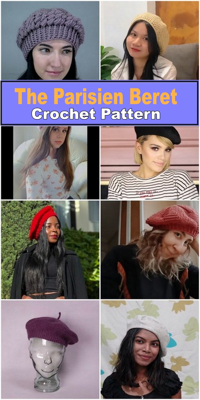The Parisien Beret Crochet Pattern